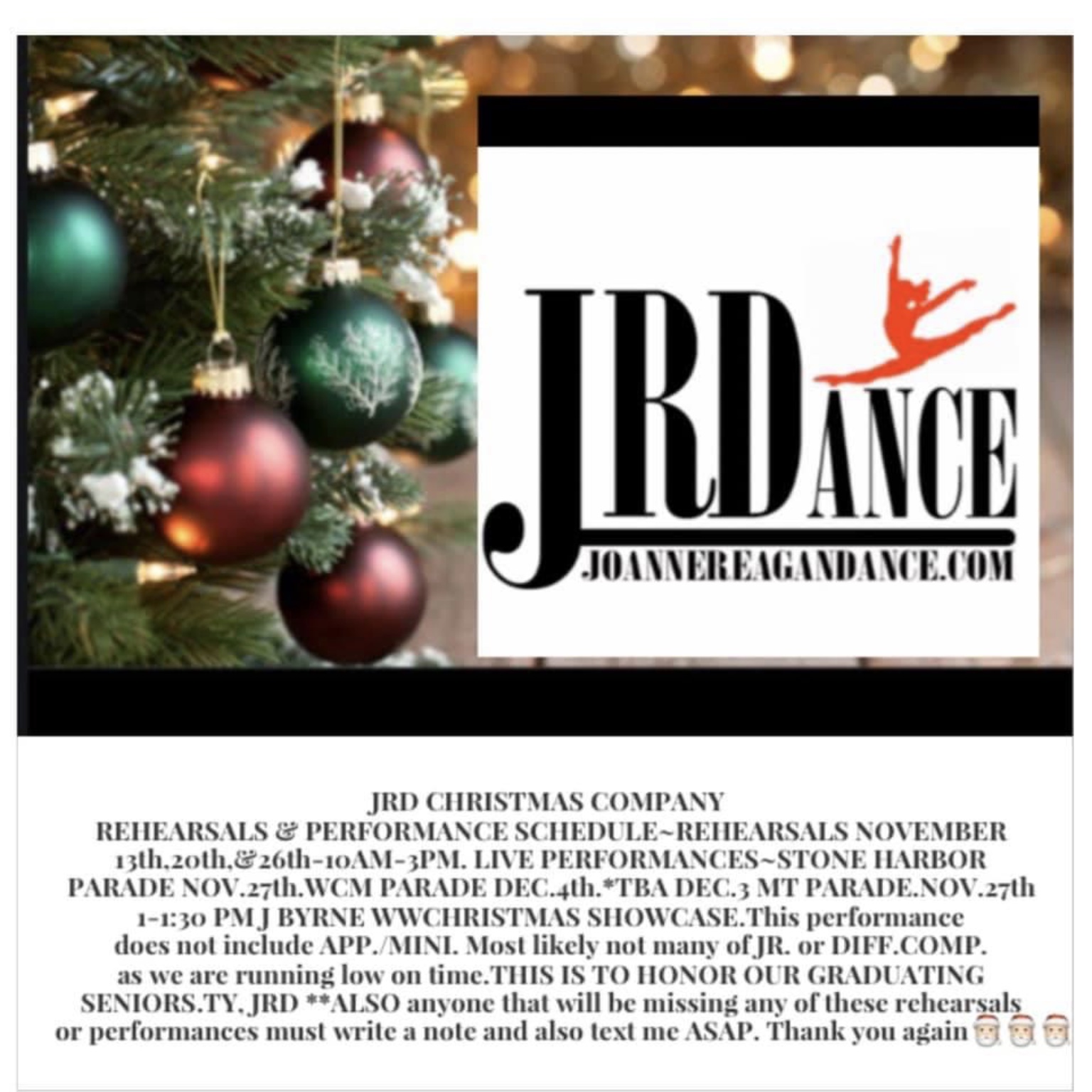 Joanne Reagan Dance events